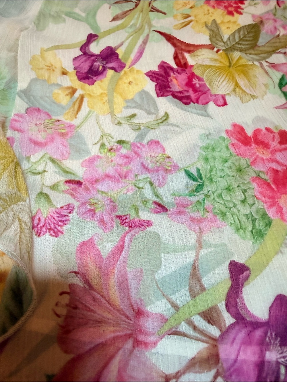 Zara Floral Side Cutout Maxi Dress | Size Small | Romantic Cottagecore  Dress - Picture 10 of 15